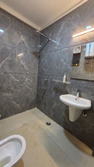 Bathroom in 3 BHK Builder Floor at Saket – for Rent