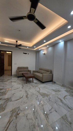 Living Room in 3 BHK Builder Floor at Saket – for Rent