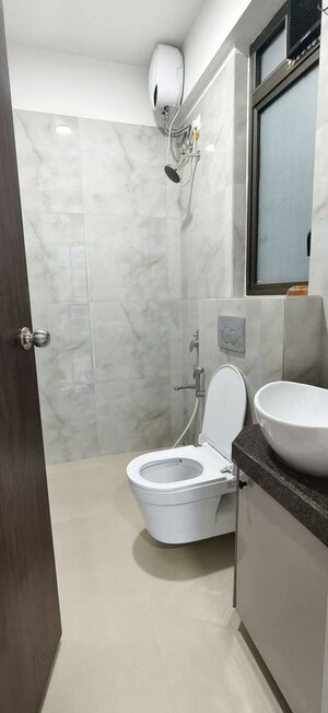 Bathroom in 2 BHK Apartment at Raymond Ten X Era, Pokhran Road No One – for Rent