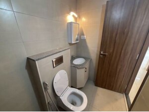 Bathroom in 2.5 BHK Apartment at Godrej Ananda, Bagaluru – for Rent