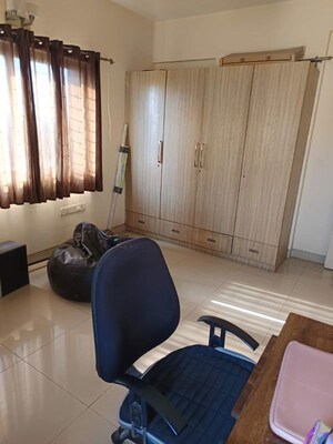 Living Room in 3 BHK Apartment at Golden Palms Apartment Bangalore, Thanisandra Main Road – for Rent