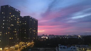 3 BHK Apartment – Exterior View View at Golden Palms Apartment Bangalore, Thanisandra Main Road - for Rent