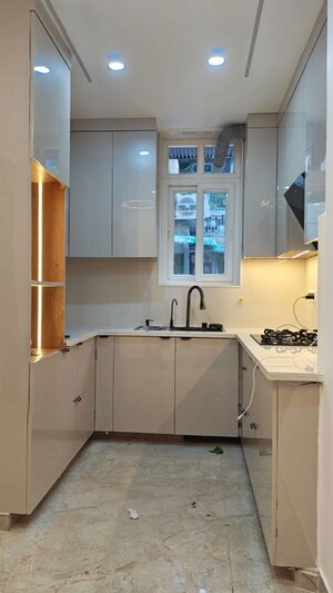 Kitchen in 3 BHK Apartment at Dwarka – for Rent