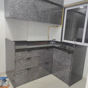 Kitchen in 2 BHK Apartment at Rajiv Sojpal Building, Dadar West – for Rent