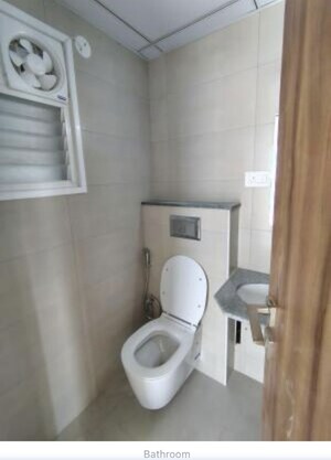 Bathroom in 2 BHK Apartment at Godrej Ananda, Bagaluru – for Rent