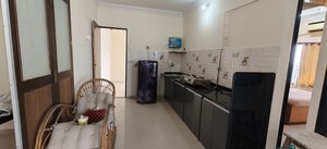 Kitchen in 2 BHK Apartment at Maharaja Retreat CHS, Goregaon East – for Rent