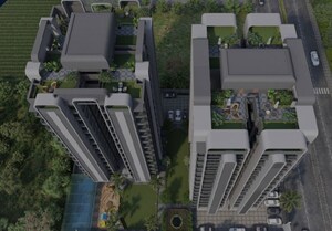 Staircase in 3 BHK Apartment at Althan – for Rent