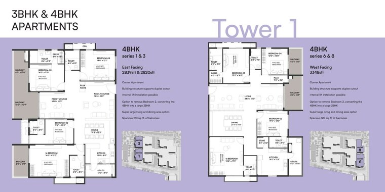 Floor Plan, dev-signature-one 3 Bedroom 2164 Sq.Ft. Apartment In Rajendra Nagar Hyderabad 10758037
