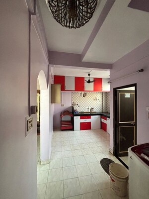 Bathroom in 1 BHK Apartment at Pratik Nagar – for Rent