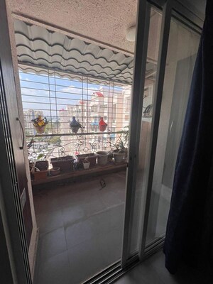 Balcony in 2 BHK Apartment at Puranik Aldea Anexo, Baner – for Rent