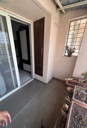 Balcony in 2 BHK Apartment at Puranik Aldea Anexo, Baner – for Rent