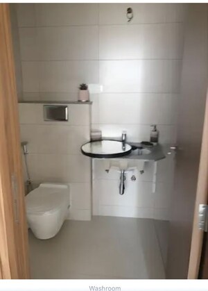 Bathroom in 2 BHK Apartment at Godrej Ananda, Bagaluru – for Rent