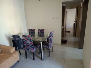 Dining area in 2 BHK Apartment at Kesar Gardens, Kharghar – for Rent