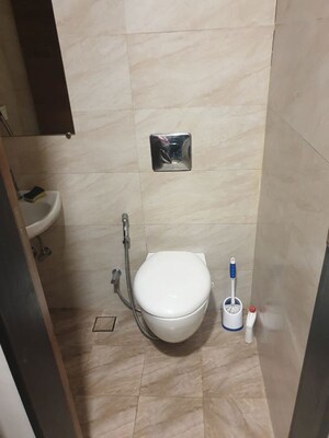Bathroom in 5 BHK Apartment at Omkar 1973, Worli – for Sale