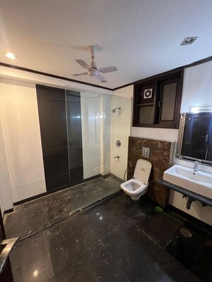 Attached Bathroom in 3 BHK Builder Floor at Anand Niketan – for Rent
