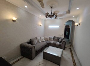 Living Room in 3 BHK Builder Floor at Tagore Garden – for Rent