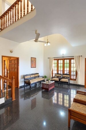 Living Room in 3 BHK Independent House at Puzhakkal – for Sale