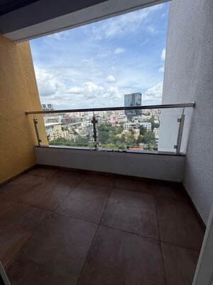 Balcony in 2 BHK Apartment at Northcape Venicia, Baner – for Rent