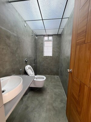 Bathroom in 2 BHK Apartment at Northcape Venicia, Baner – for Rent