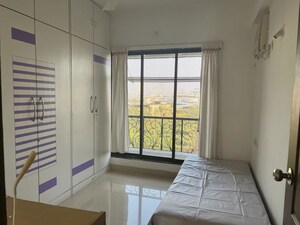 Master Bedroom in 2 BHK Apartment at Gajra Bhoomi Parth, Ghansoli – for Rent