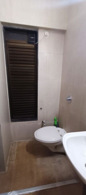Bathroom in 3 BHK Apartment at Gajra Bhoomi Parth, Ghansoli – for Rent