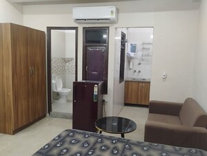 Living Room in 1 RK Builder Floor at Sector 40 – for Rent