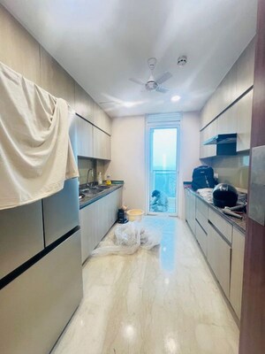 Kitchen in 3 BHK Apartment at Ambience Tivertone, Sector 50 – for Rent