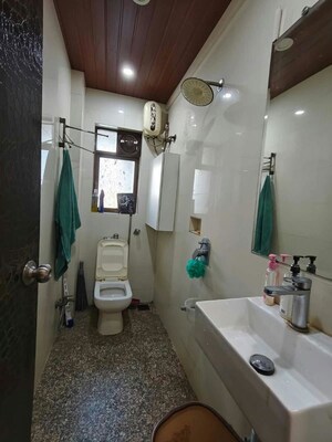 Bathroom in 2 BHK Apartment at Sky Heaven, Versova – for Rent