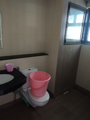 Bathroom in 3 BHK Apartment at Paranjape Blue Ridge, Hinjewadi – for Rent