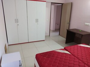 Bedroom in 3 BHK Apartment at Paranjape Blue Ridge, Hinjewadi – for Rent