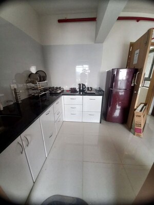 Kitchen in 1 BHK Apartment at Paranjape Blue Ridge, Hinjewadi – for Rent