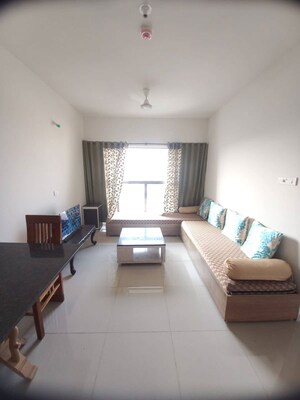 Living Room in 1 BHK Apartment at Paranjape Blue Ridge, Hinjewadi – for Rent