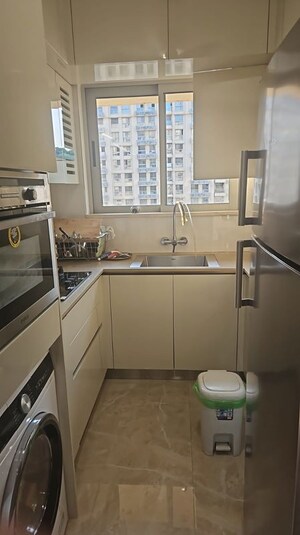 Kitchen in 1 BHK Apartment at Hiranandani Regent Hill, Powai – for Rent