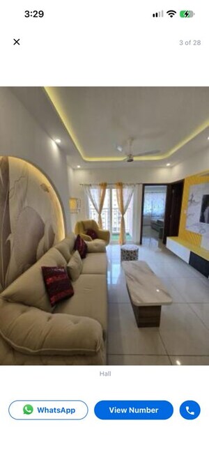 Living Room in 1 BHK Apartment at Prestige Finsbury Park Hyde, Bagaluru – for Rent