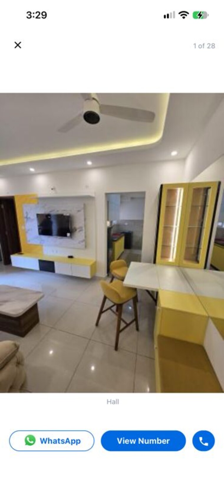 Living Room, prestige-finsbury-park-hyde 1 Bedroom 646 Sq.Ft. Apartment In Bagaluru Bangalore 10758435