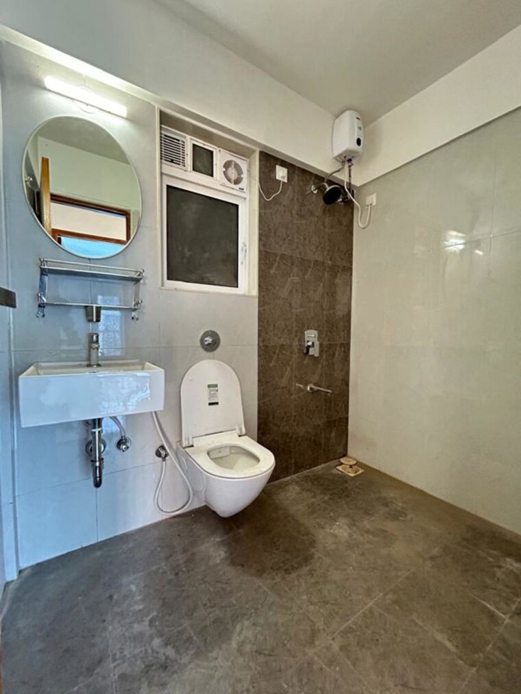 Bathroom, romell-serene 3 Bedroom 845 Sq.Ft. Apartment In Borivali West Mumbai 10758456