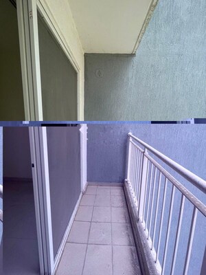 Balcony in 3 BHK Apartment at Godrej Park Greens, Mamurdi – for Rent