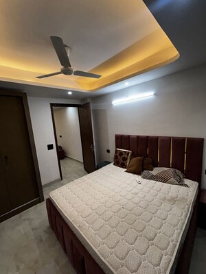 Bedroom in 2 BHK Builder Floor at Freedom Fighters Enclave – for Rent