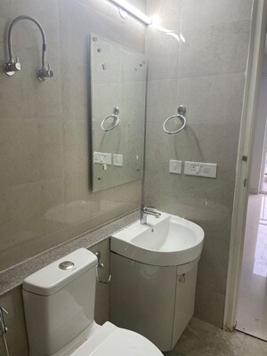 Bathroom in 3 BHK Apartment at Eldeco Live By The Greens, Sector 150 – for Rent