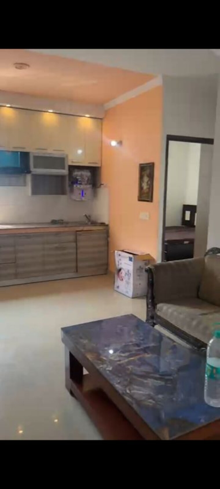 Living Room, signature-global-andour-height 2 Bedroom 600 Sq.Ft. Apartment In Sector 71 Gurgaon 10758686