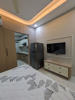 Bedroom in 1 BHK Builder Floor at Sector 46 – for Rent