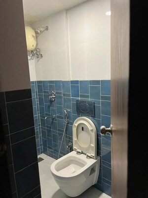 Bathroom in 1.5 BHK Apartment at Lodha Amara, Kolshet Road – for Rent