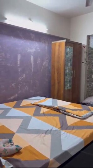 Bedroom in 2 BHK Apartment at Majestique City, Wagholi – for Rent