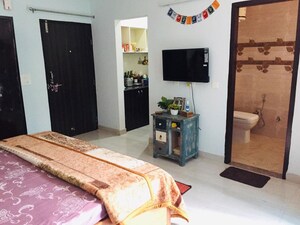 Bedroom in 1 RK Builder Floor at Sector 55 – for Rent