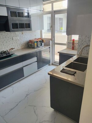 Kitchen in 4 BHK Apartment at Bestech Park View Grand Spa, Sector 81 – for Rent