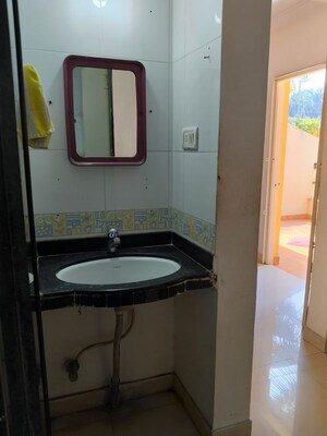 Bathroom in 2 BHK Apartment at Rama Sankruti Apartment, Dattawadi – for Rent