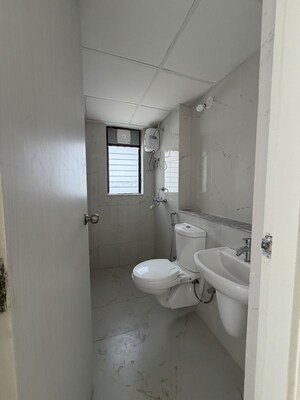 Bathroom in 1 BHK Apartment at Runwal Gardens, Dombivli East – for Sale