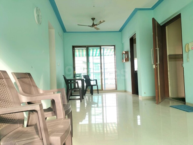 Living Room, concret-sai-saakshaat 4 Bedroom 1500 Sq.Ft. Apartment In Kharghar Navi Mumbai 10758730