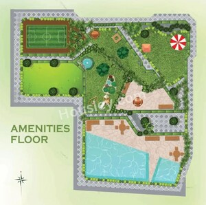 Master Plan in 2 BHK Apartment at Shreem Shree Krishna, Powai – for Sale