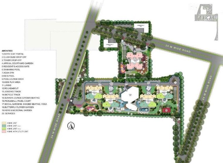 Master Plan, signature-global-tonino-lamborghini-residences 3 Bedroom 2050 Sq.Ft. Apartment In Sector 71 Gurgaon 10410752